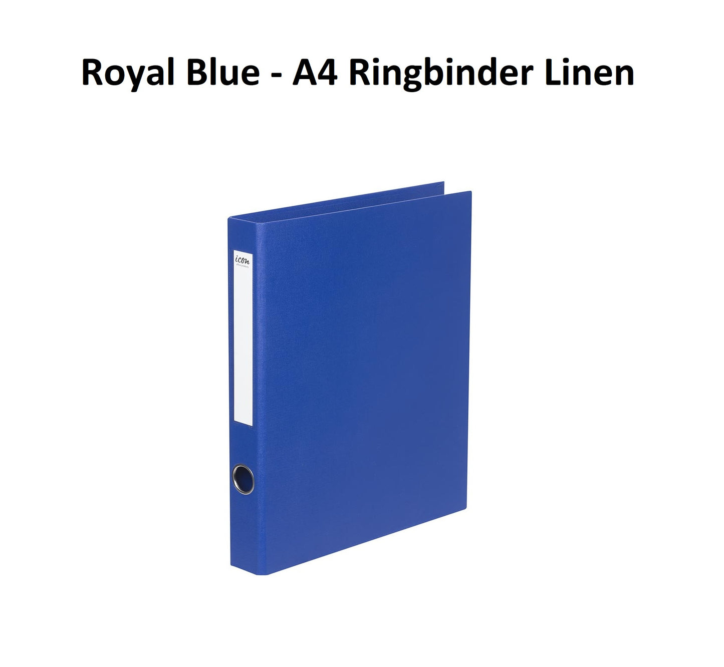 Royal Blue - A4 Ringbinder Linen