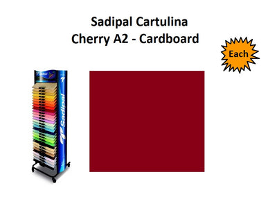 A2 - Cardboard - Single Sheets - Cerise