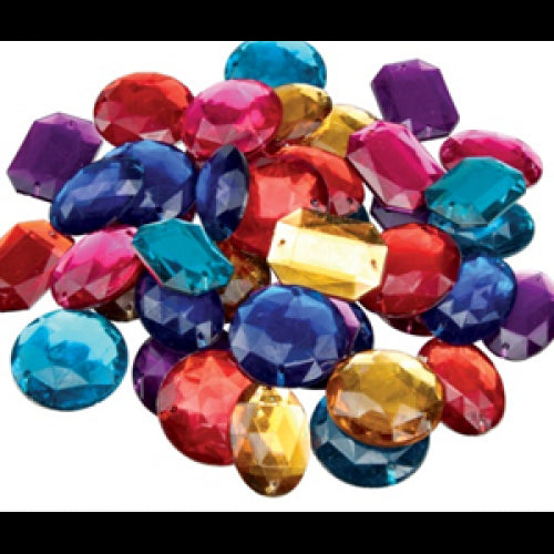 Craft Jewels - Giant 24mm Jewels 45pcs