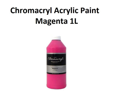 Magenta 1L - Chromacryl Acrylic Paint