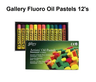 Mungyo Gallery Oil Pastels - Fluoro 12's