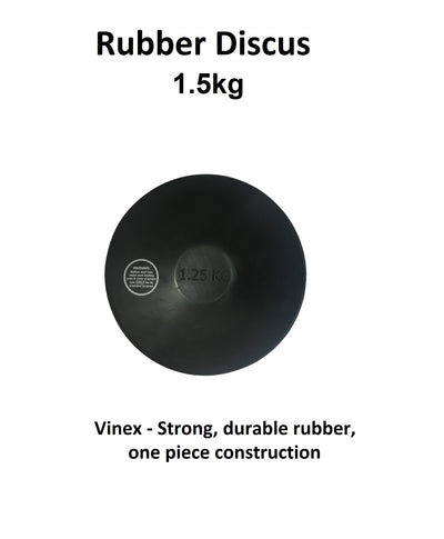 Rubber Discus - 1.5kg
