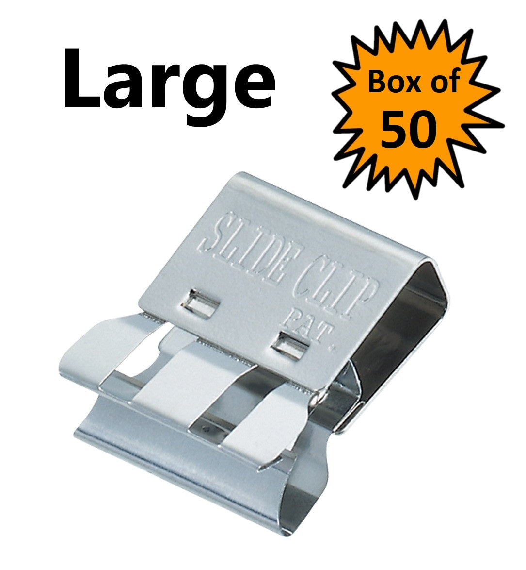 Clippie Clips - Large (Box of 50)