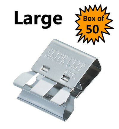 Clippie Clips - Large (Box of 50)