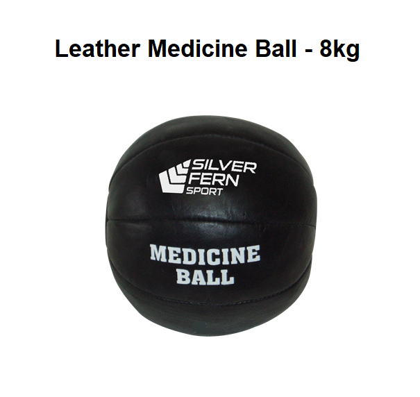 Leather Medicine Ball - 8kg