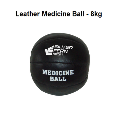 Leather Medicine Ball - 8kg