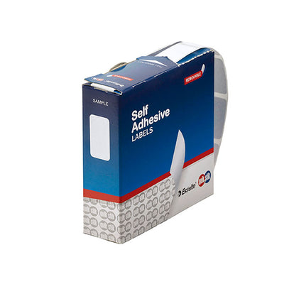 13 x 24mm -White Rectangle Labels Dispenser - 900's