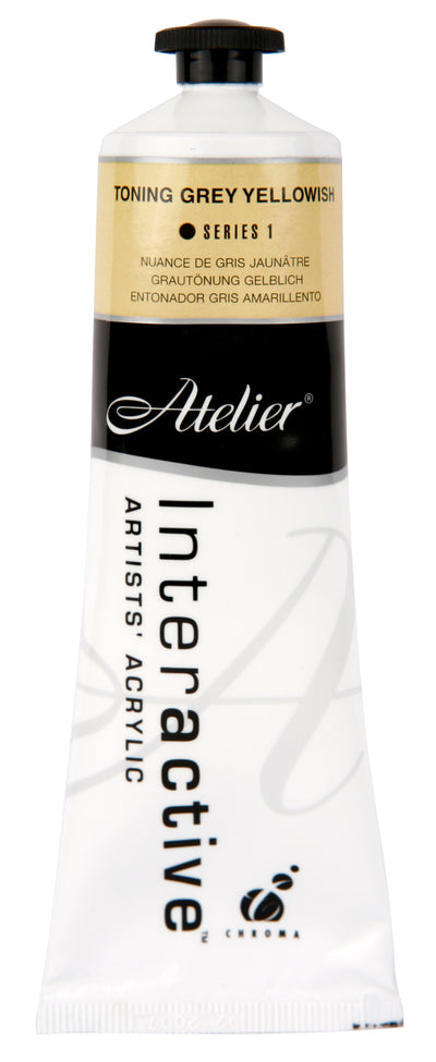 Toning Grey Yellowish 80ml - Atelier Acrylic Paint S1