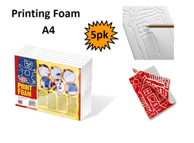 Essdee Printing Foam (Pack of 5) - A4 10mm thickness