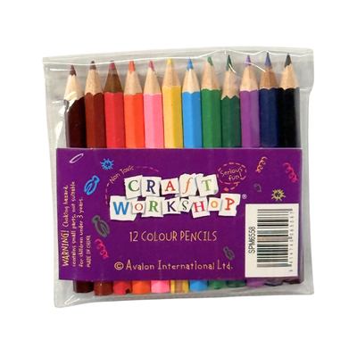 Economy Colour Pencils - 12's Half Size