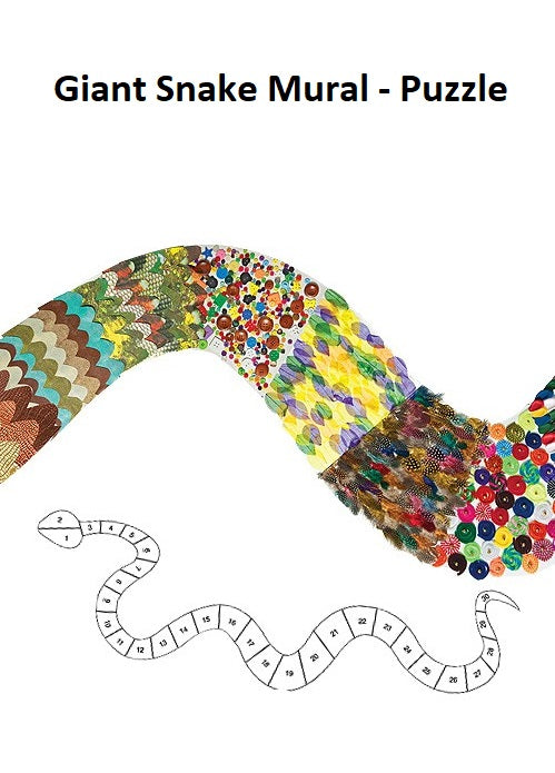 Giant Snake Mural - Puzzle