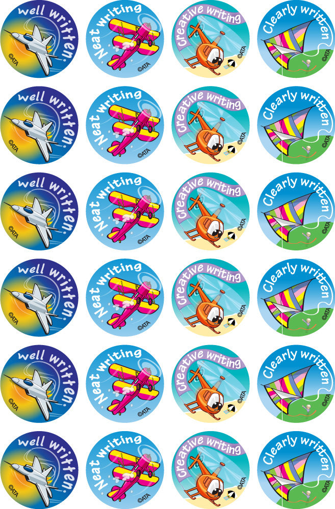 Writing - Merit Stickers (Pack of 96)