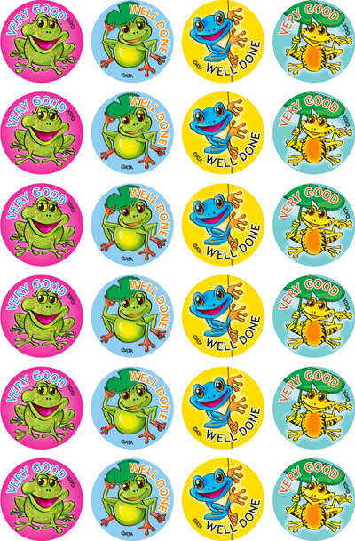 Frogs - Merit Stickers (Pack of 96)