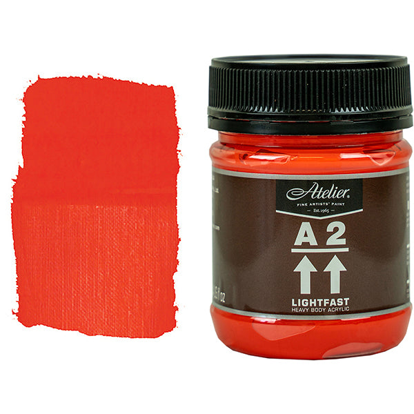 Cadmium Scarlet 250ml - Chroma A2 Acrylic Paint