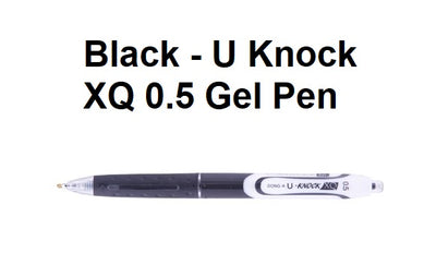 Gel Pen - Black (single)