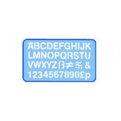 Lettering Stencil - 20mm
