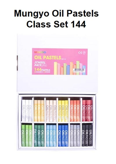 Mungyo Oil Pastels - Class Set 144's