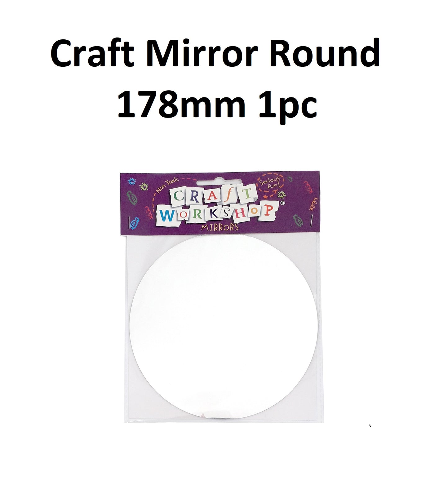 Craft Mirrors - Round 178mm 1pc