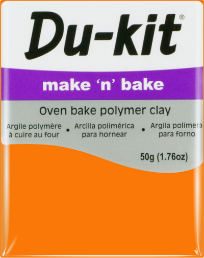 Orange 50g - Du Kit Modelling Clay