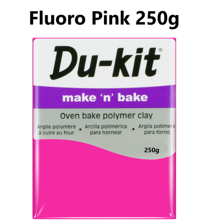 Fluoro Pink 250g - Du Kit Modelling Clay