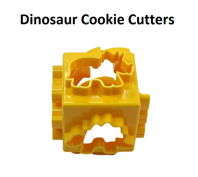Cookie Cutters - Dinosaur 6's