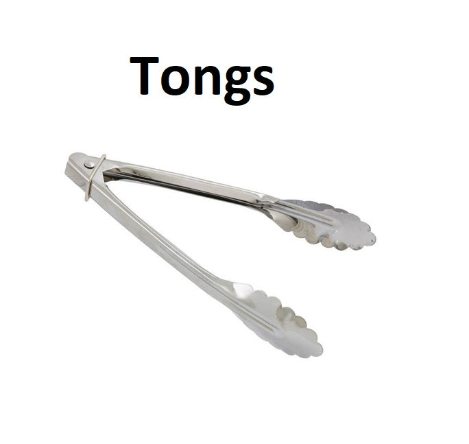 Kitchen Tongs - Stainless Steel