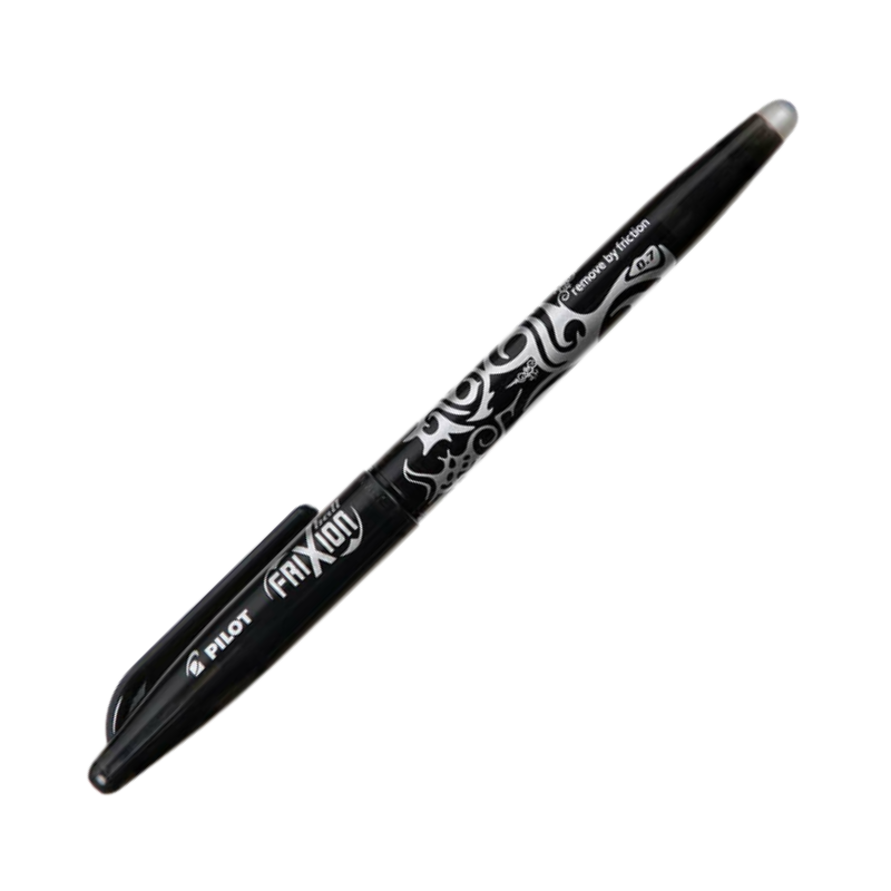 Black - Frixion Erasable Ball Pen