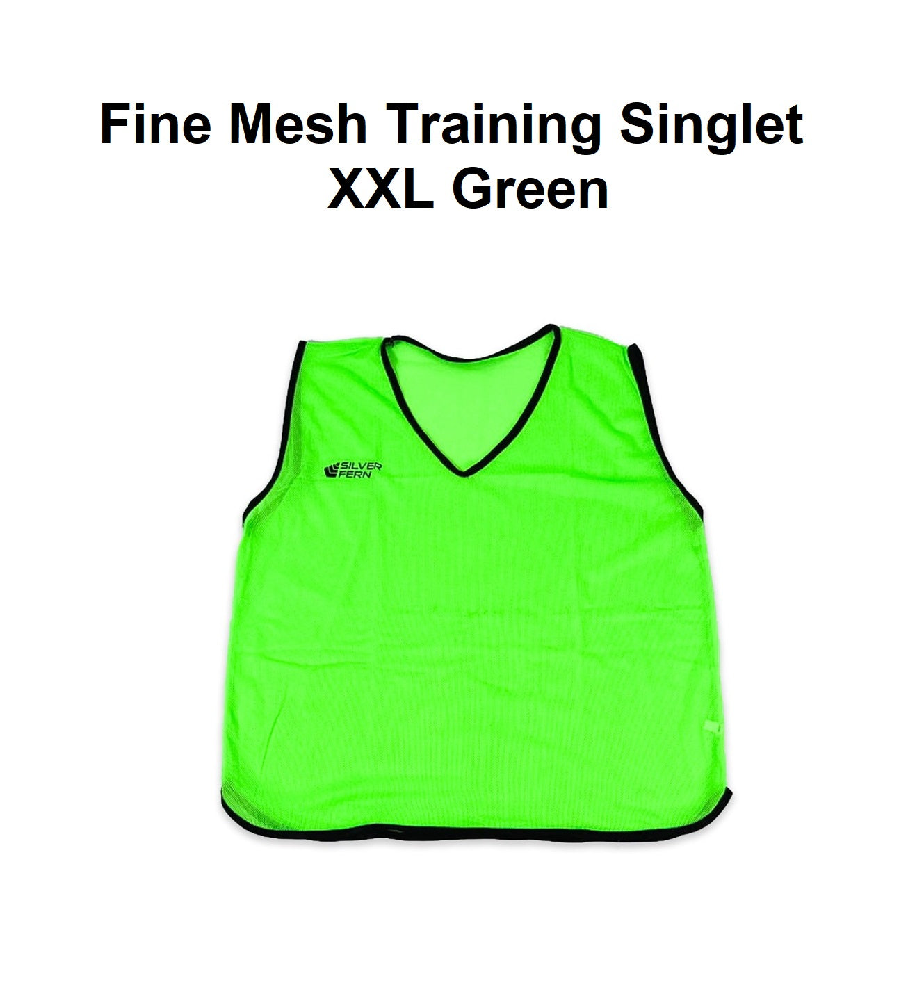 Fine Mesh Training Singlet - XXL Green