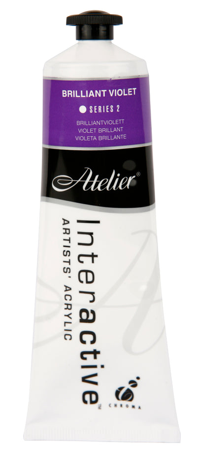 Brilliant Violet 80ml - Atelier Acrylic Paint S2