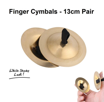 Finger Cymbals - 13cm Pair