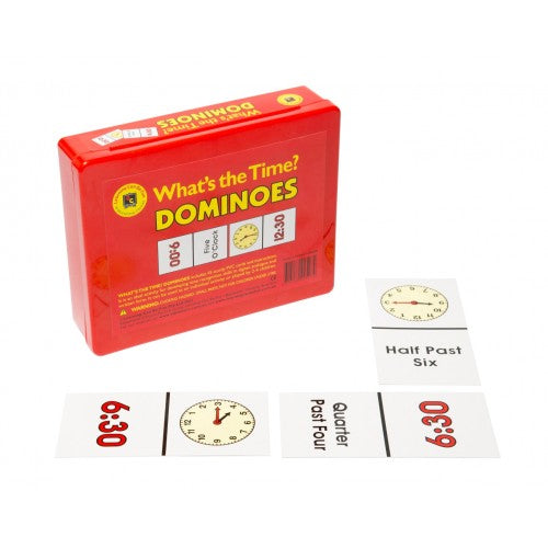 What's The Time Dominoes Activity Game