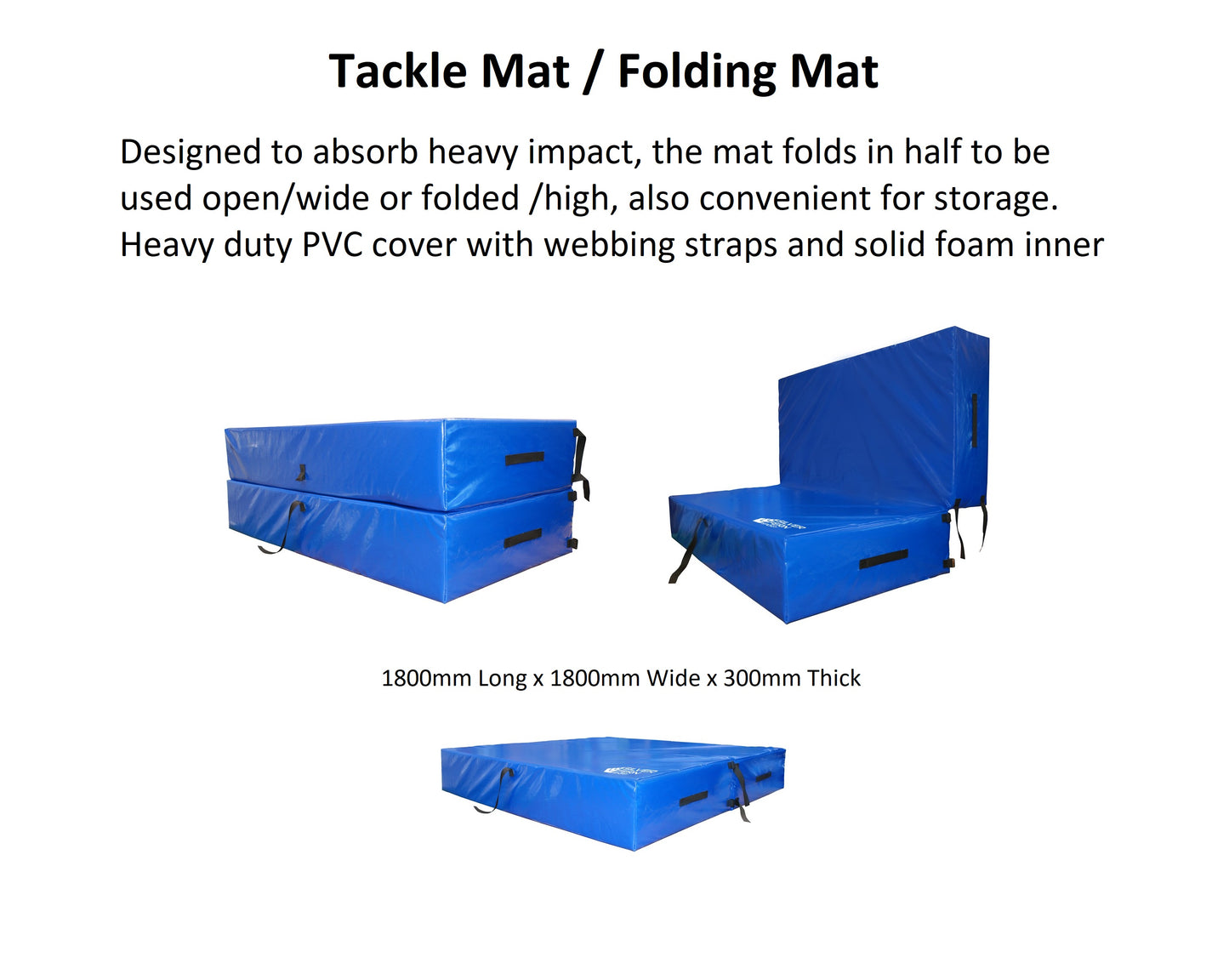 Foldable Mat / Tackle Mat - 1800 x 1800 x 300mm