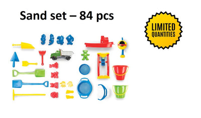 Sand  Set - 84 Pcs