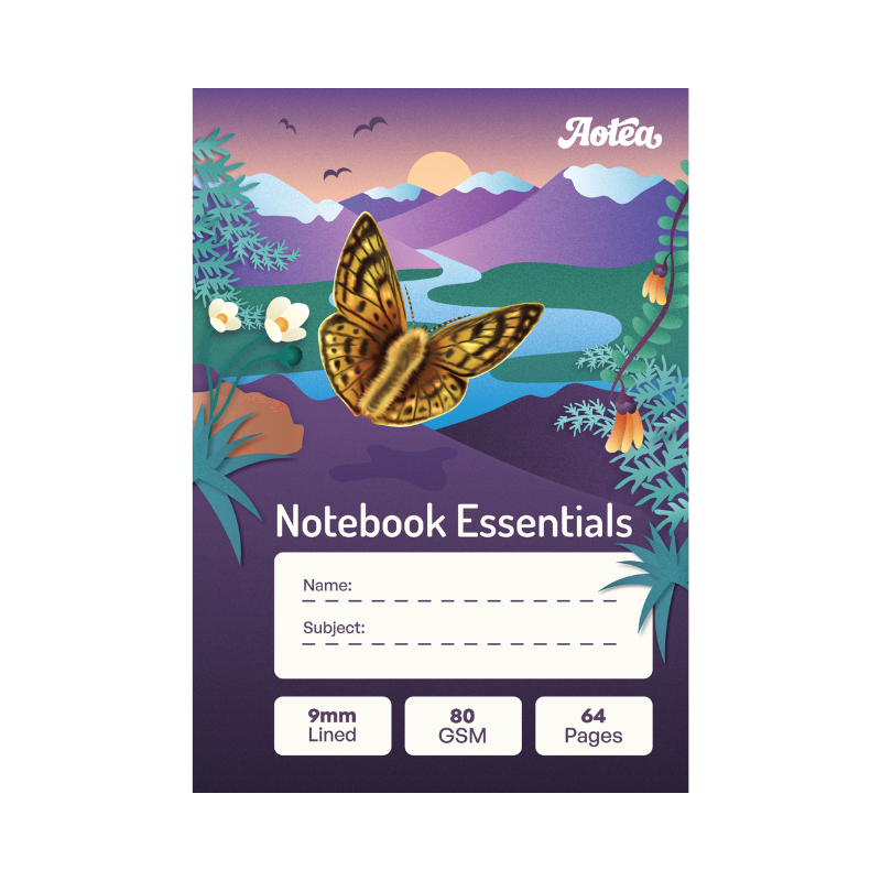 Aotea Notebook Essentials (9mm Ruled)