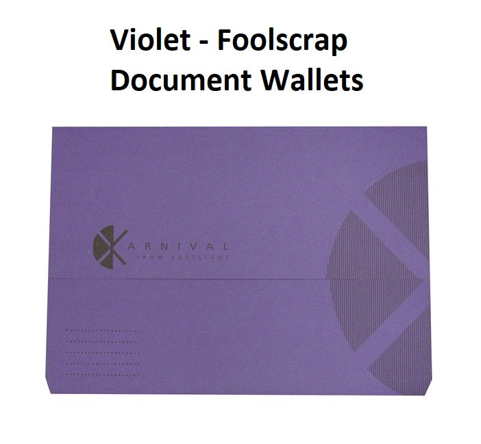 Slimpick Document Wallets - Stunning Violet (Karnival)
