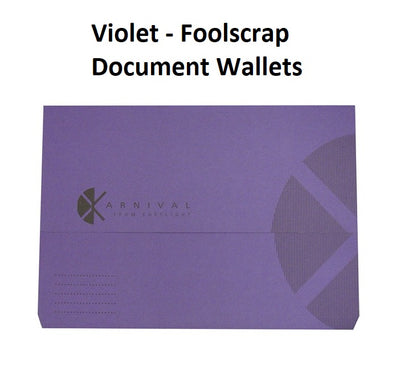 Slimpick Document Wallets - Stunning Violet (Karnival)