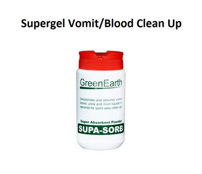 Supergel Vomit/Blood Clean Up