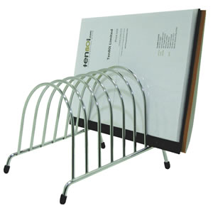 Urban Desktop Organiser - 7 Ring - Zinc