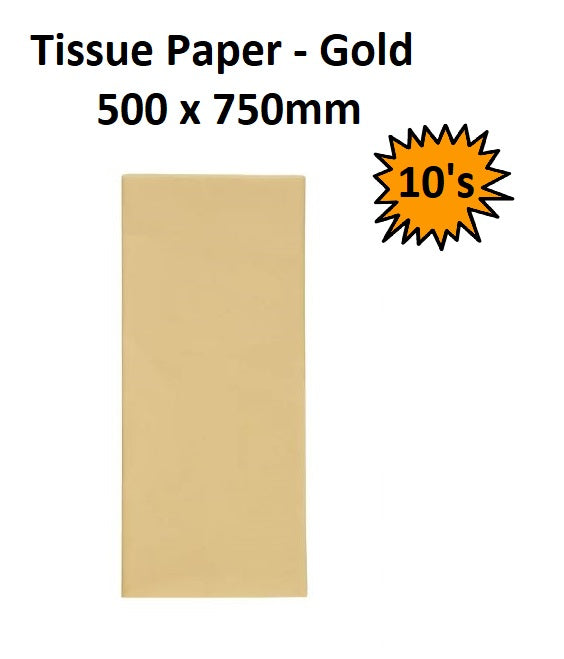 Tissue Paper - Gold