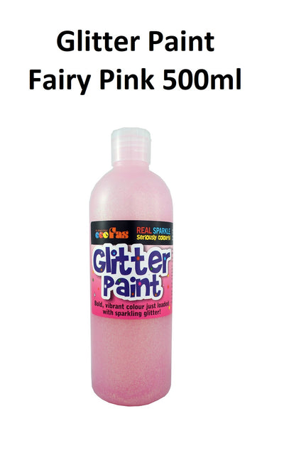 Fairy Pink 500mL - Glitter Paint