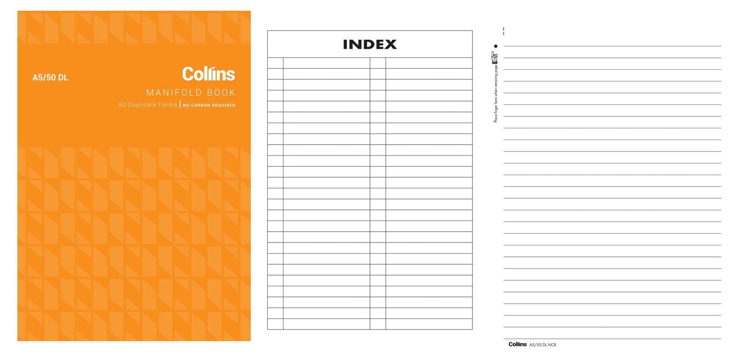 Manifold Book - A5/50 DL (NCR)