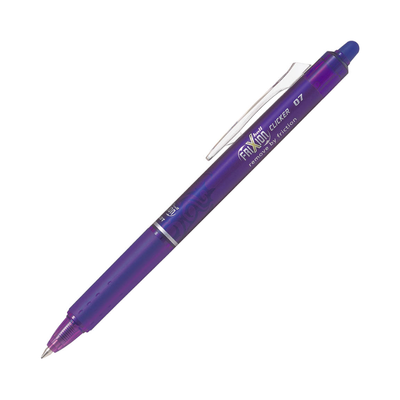 Violet - Frixion Erasable Click Ball Pen