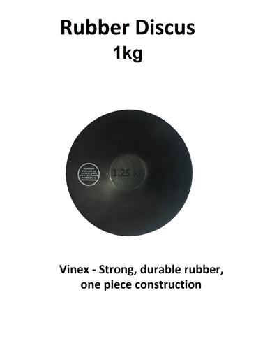 Rubber Discus - 1kg