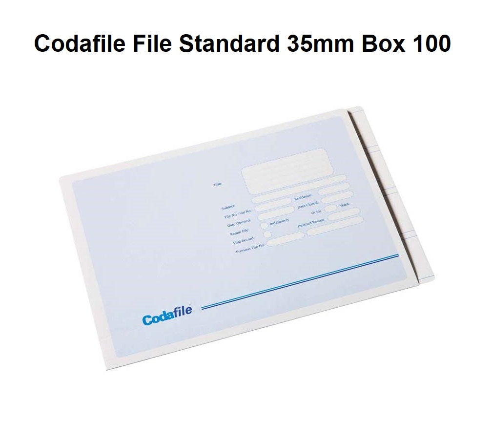 Co File Codafile File Standard 35mm (Box of 100) – Educational Essentials Ltd