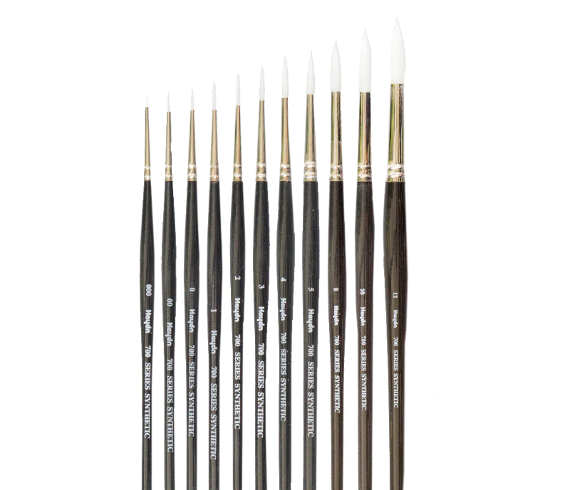 Size 10 - Haydn 700 Series Brushes - Round