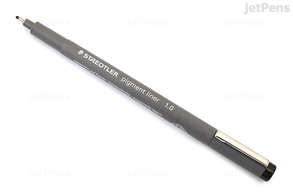 Black 1.0mm - Staedtler Pigment Liner Pen