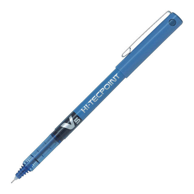Blue - Pilot Hi-Tecpoint V5 Pen - Extra Fine