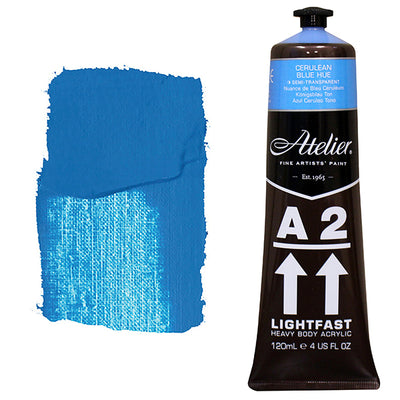 Cerulean Blue 120ml - Chroma A2 Acrylic Paint