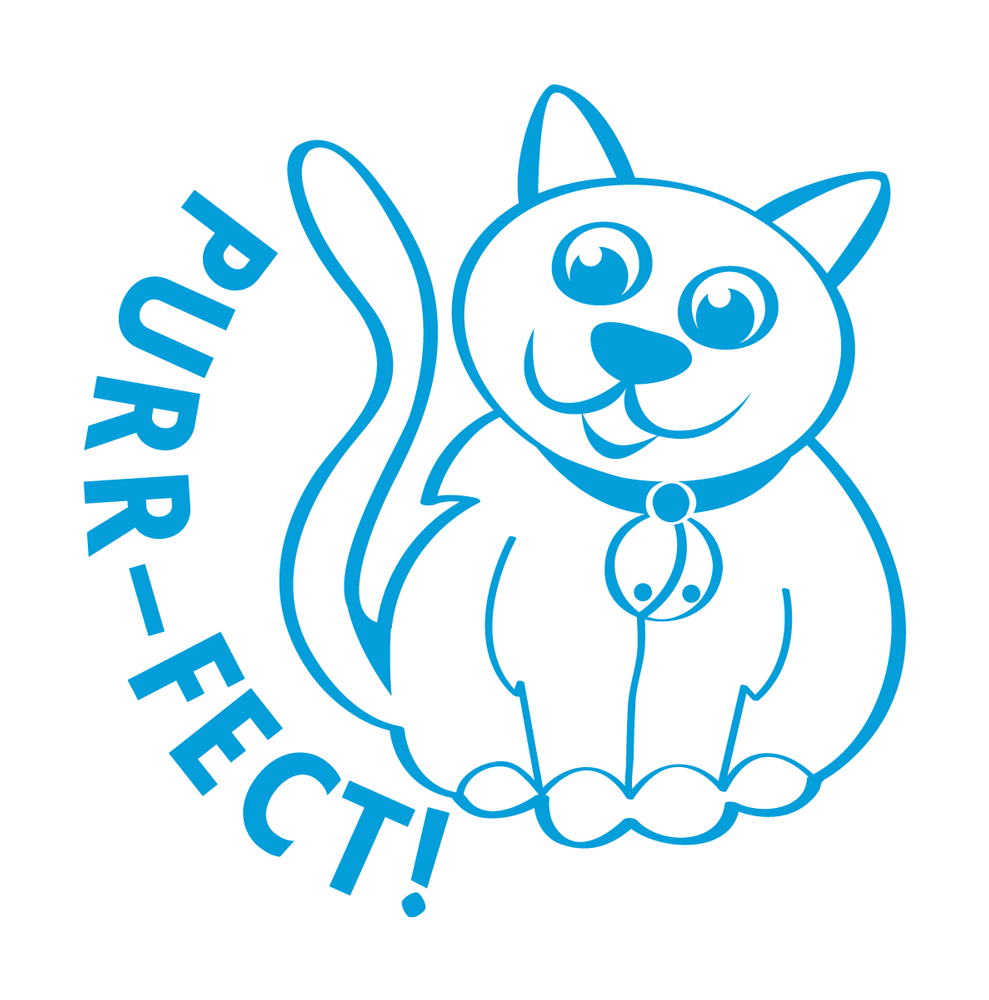 Purr-fect (Cat) - Merit Stamp