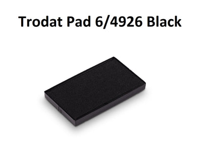Black - Trodat 4926 Ink Pad Refill